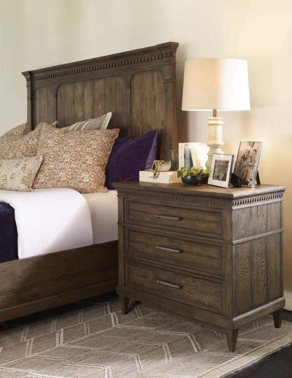Montgomery Nightstand - Brown Rustic – Nightstands by Century Furniture | Sutter & Vale