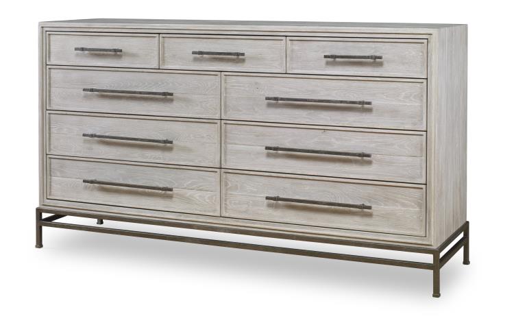 Benton Dresser - White Rustic – Dressers by Century Furniture | Sutter & Vale