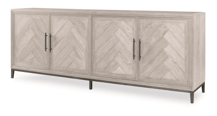Blake Credenza - White Rustic – Credenzas by Century Furniture | Sutter & Vale