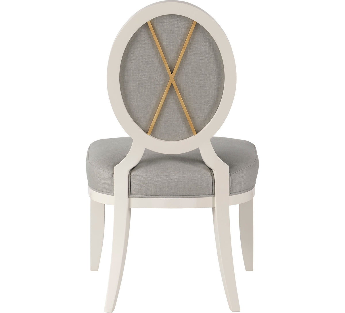 Oval X-Back Dining Side Chair