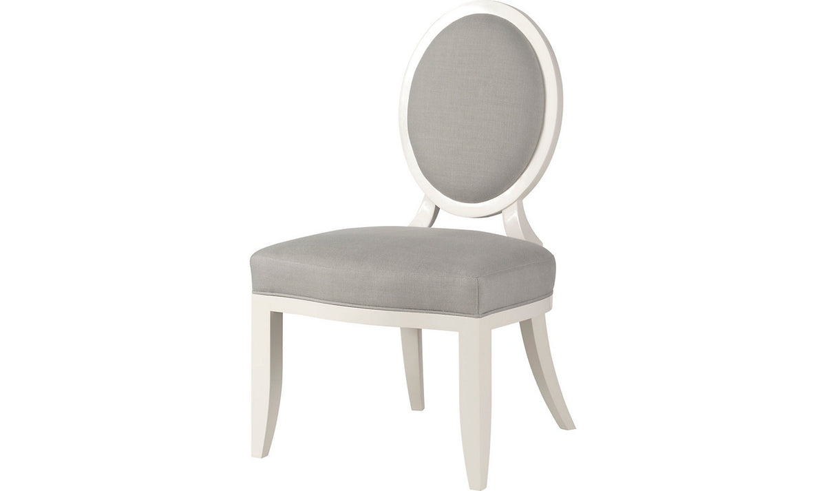 Oval X-Back Dining Side Chair – Accent Chairs by Baker Furniture | Sutter & Vale