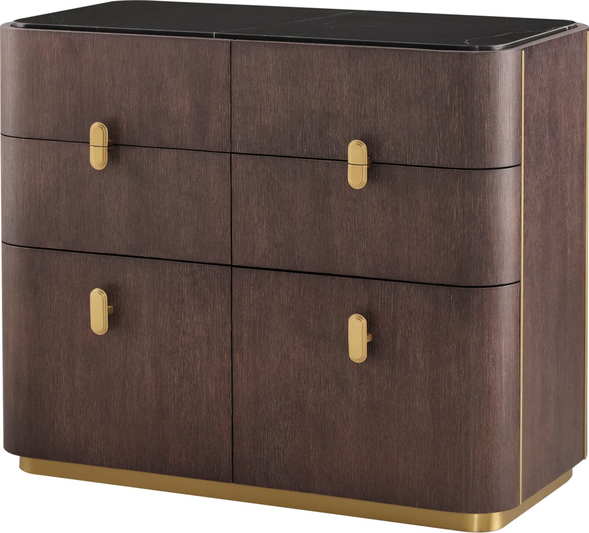 38" Wide 6 Drawer Credenza - – Credenzas by Baker Furniture | Sutter & Vale
