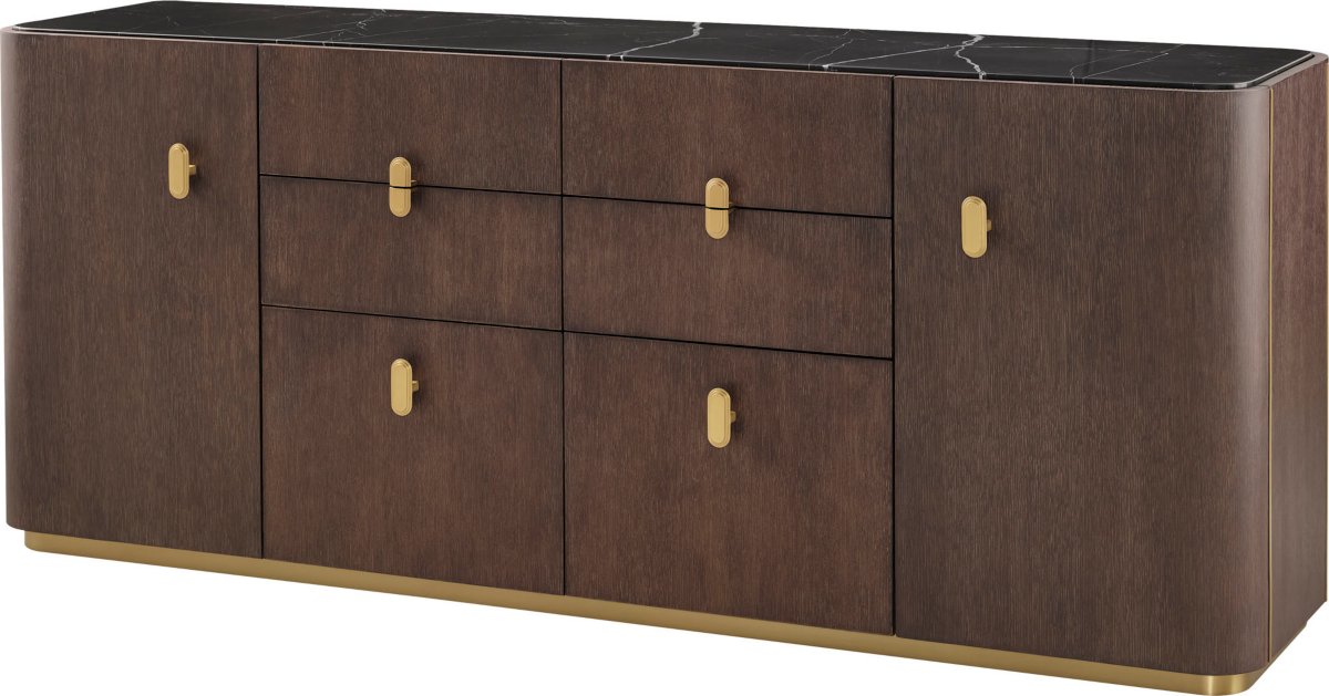 72" Wide Multi-Storage Credenza by Baker Furniture | Sutter & Vale