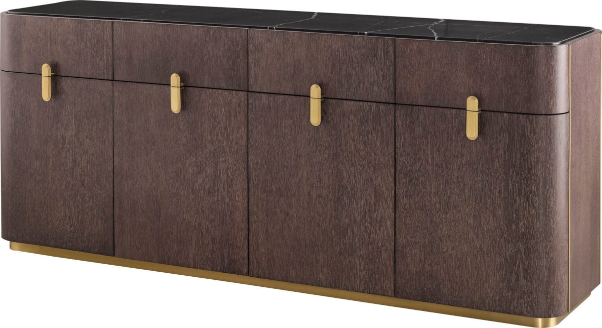 72" Wide 4 Door Credenza - by Baker Furniture | Sutter & Vale