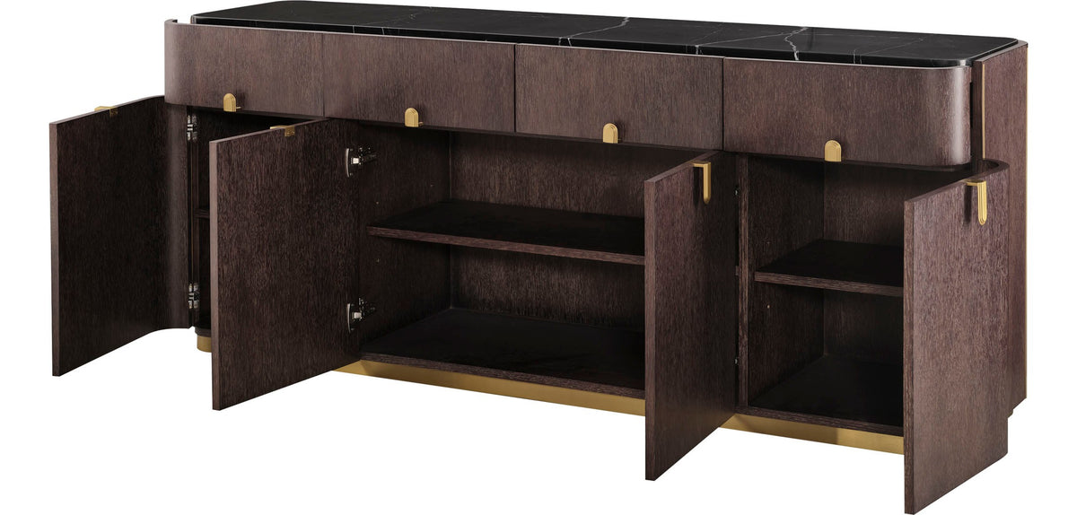 72" Wide 4 Door Credenza -