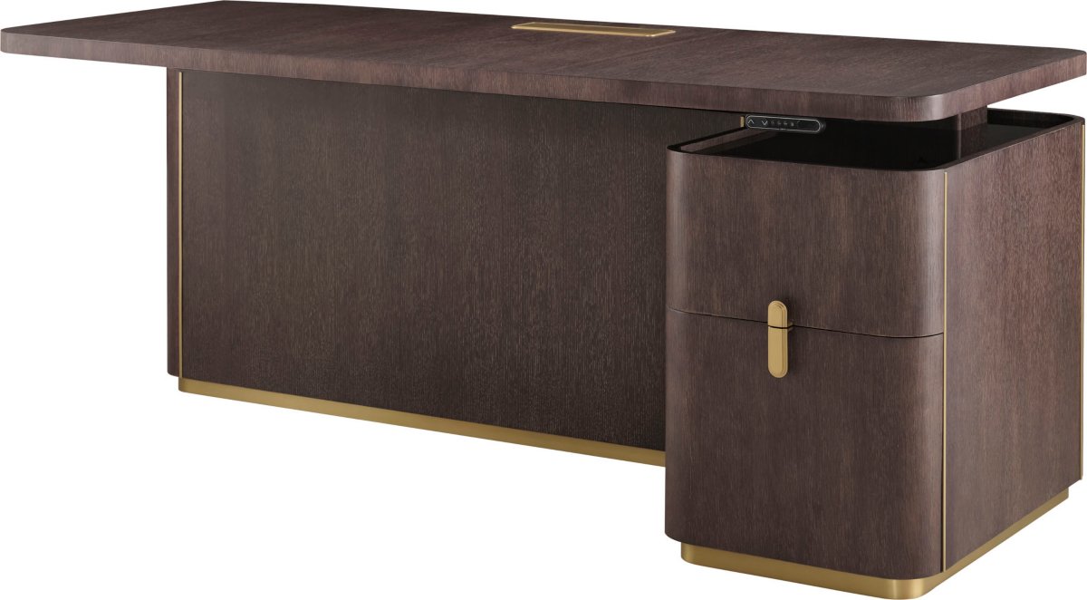 Sit/Stand Desk - Custom Finish – Office by Baker Furniture | Sutter & Vale