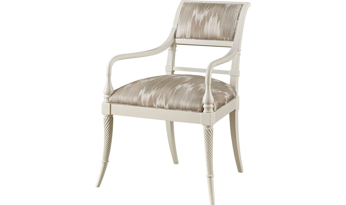 King George III Arm Chair – Accent Chairs by Baker Furniture | Sutter & Vale