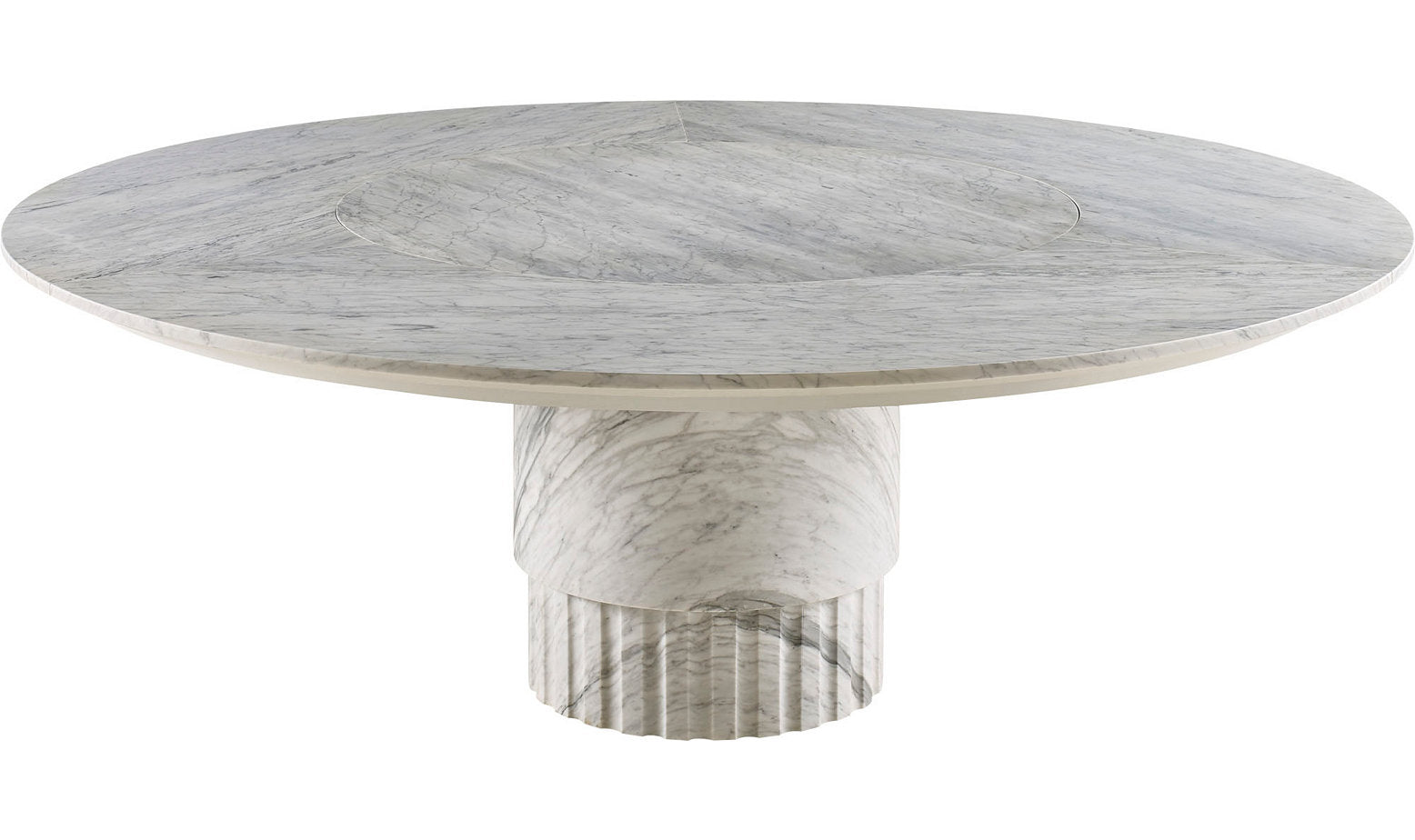 Agora Round Dining Table (86") – Dining Tables by Baker Furniture | Sutter & Vale