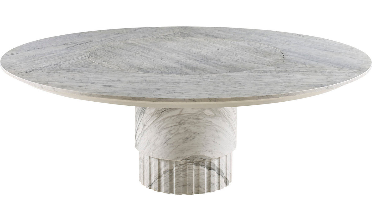 Agora Round Dining Table (86") – Dining Tables by Baker Furniture | Sutter & Vale