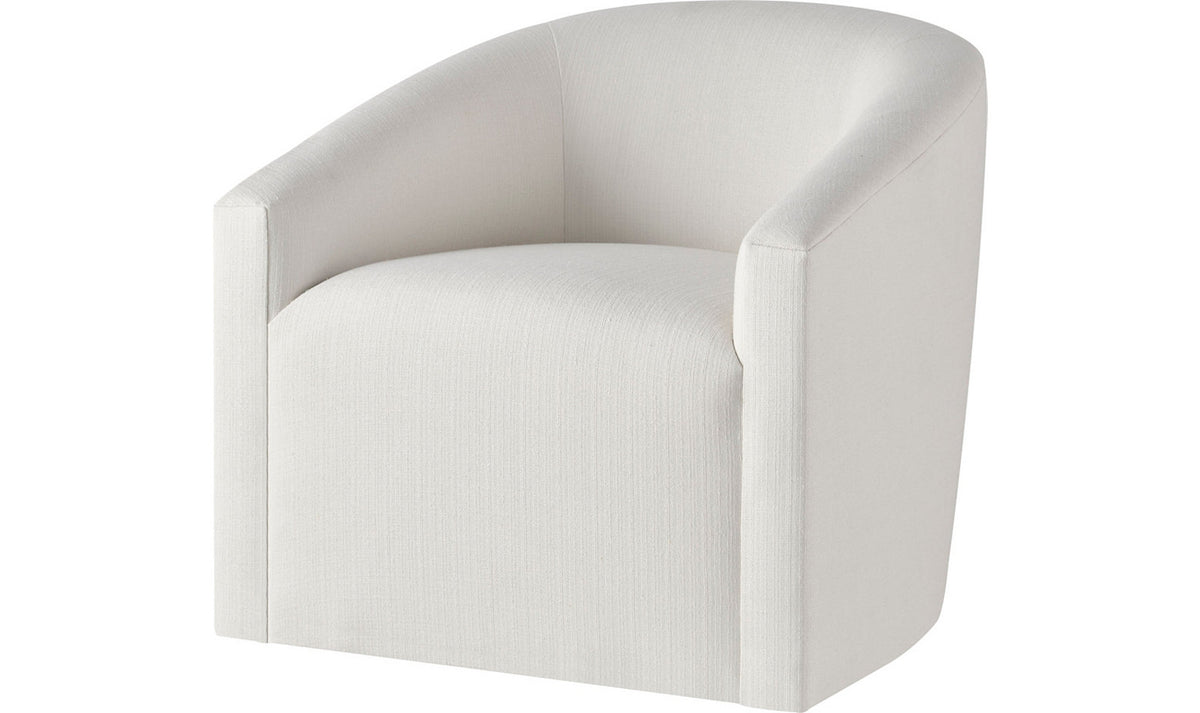 Celeste Swivel Lounge Chair – Accent Chairs by Baker Furniture | Sutter & Vale