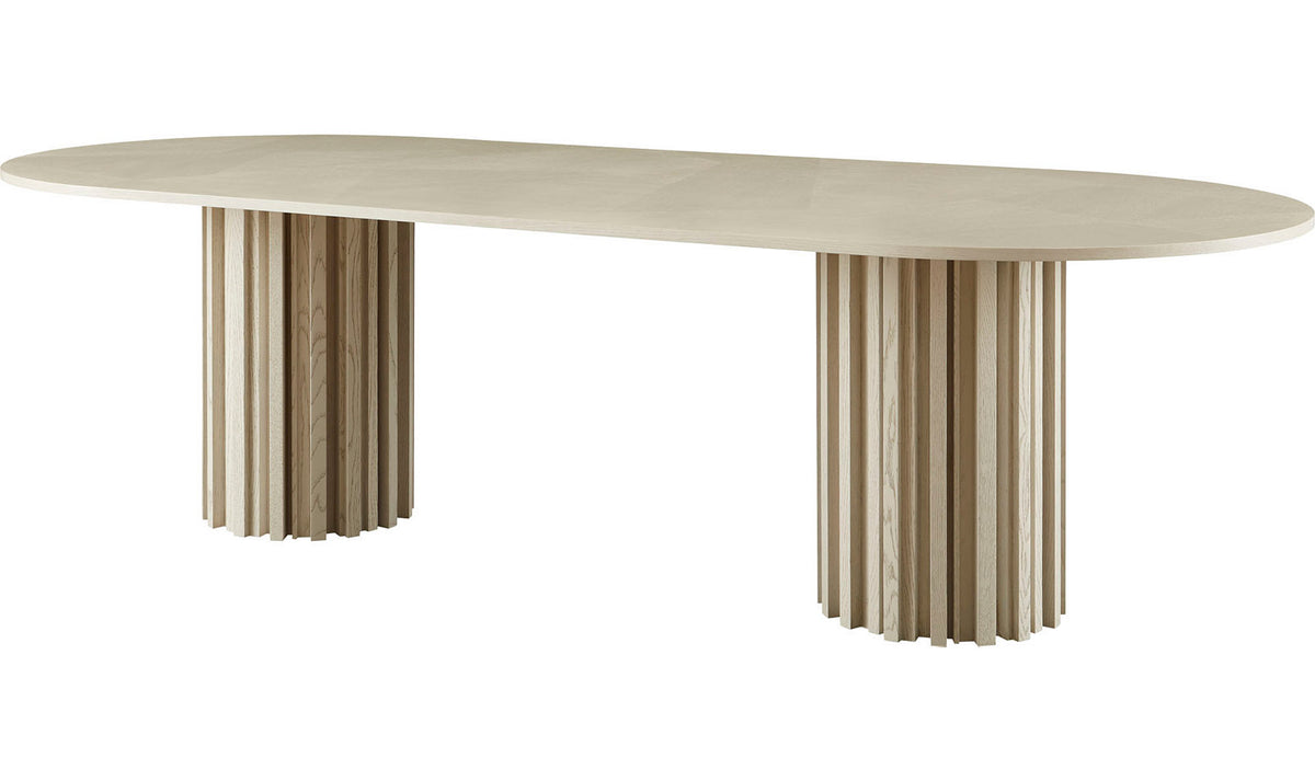 Huxley Oval Dining Table – Dining Tables by Baker Furniture | Sutter & Vale