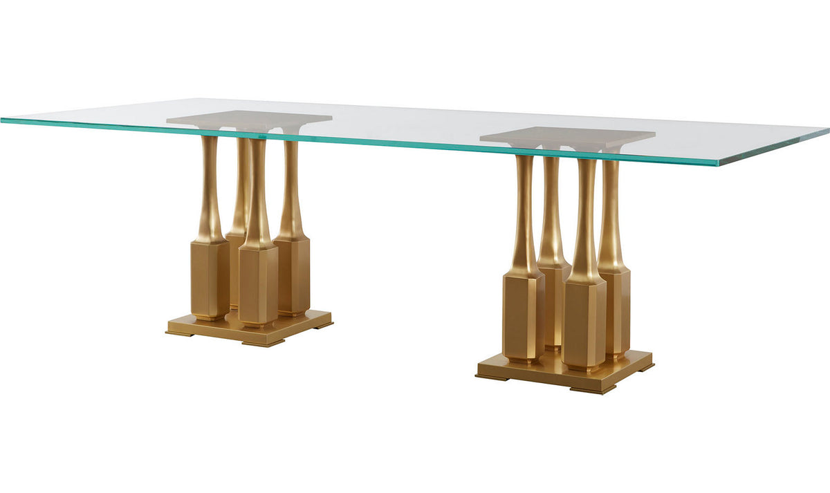 Villa Square Dining Table – Dining Tables by Baker Furniture | Sutter & Vale