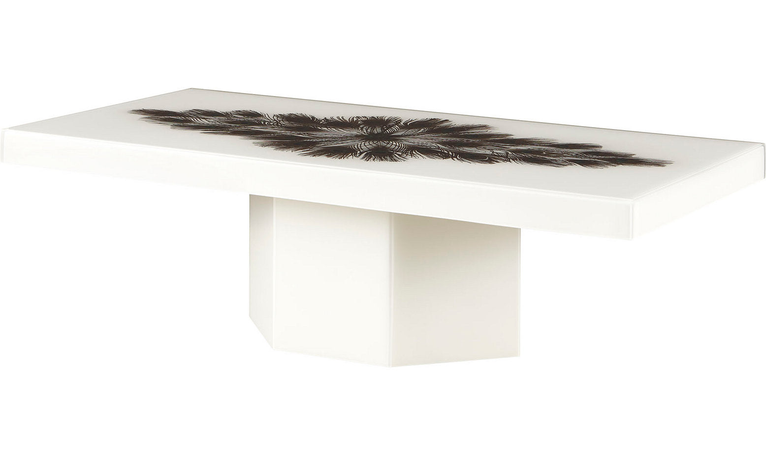 Peacock Rectangle Cocktail Table by Baker Furniture | Sutter & Vale
