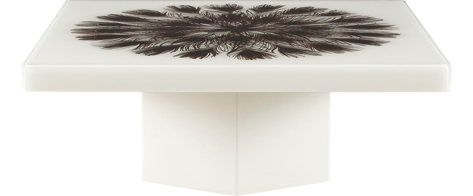 Peacock Square Cocktail Table