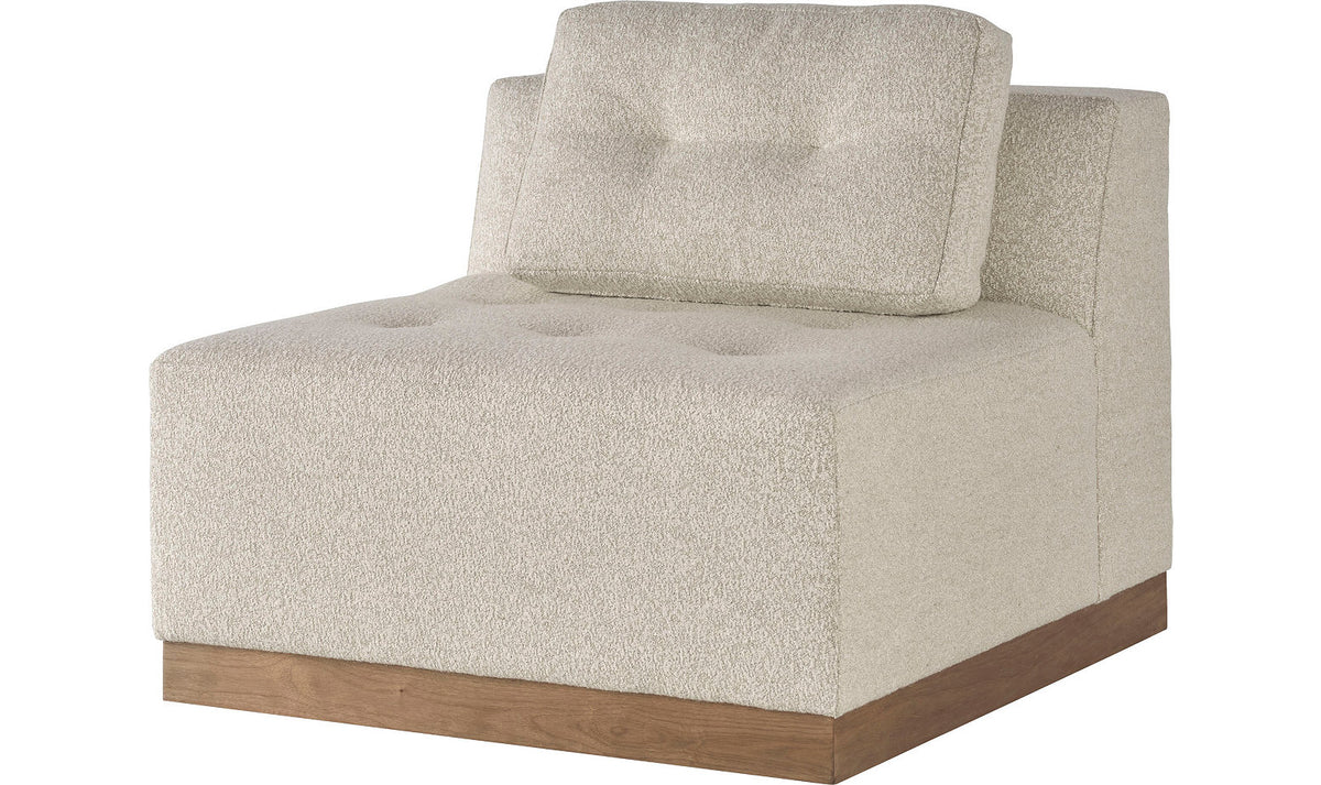 Oasis Sectional Armless Chair – Sectionals by Baker Furniture | Sutter & Vale