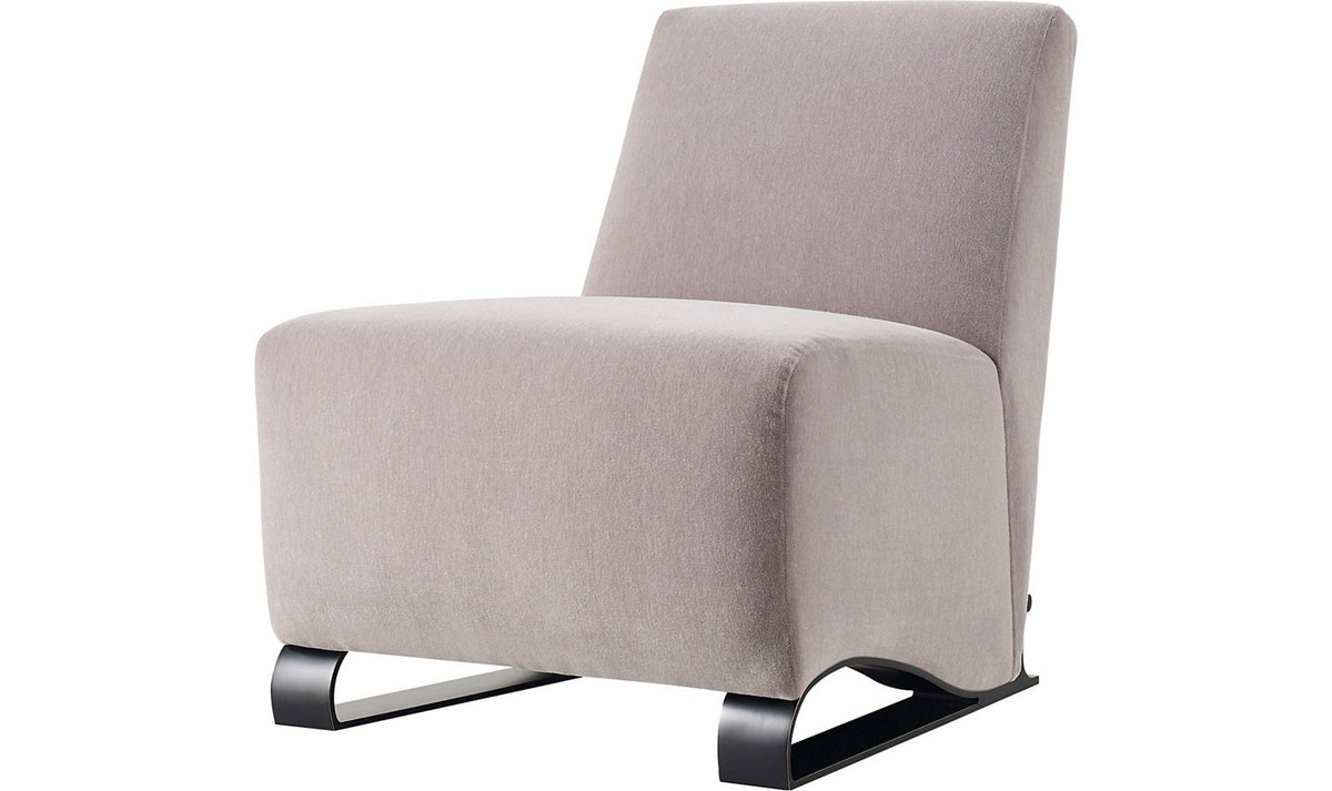 Sleigh Lounge Chair – Accent Chairs by Baker Furniture | Sutter & Vale