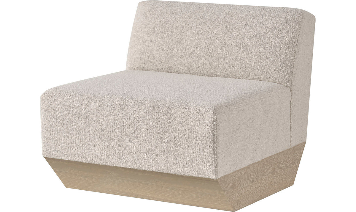 Teatro Armless Chair – Accent Chairs by Baker Furniture | Sutter & Vale