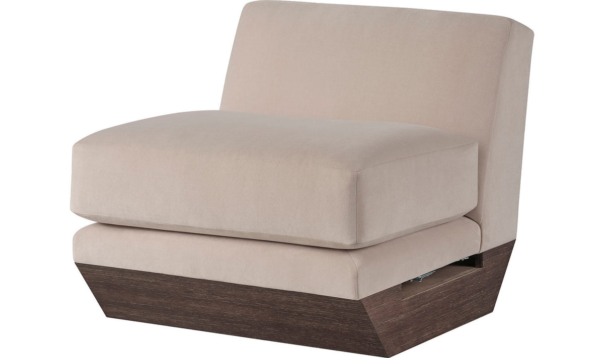 Teatro Armless Chair – Accent Chairs by Baker Furniture | Sutter & Vale
