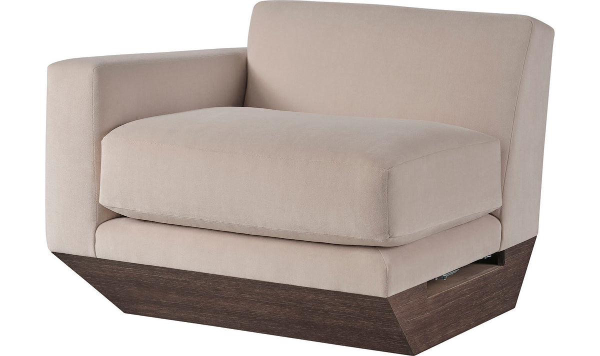 Teatro Left Arm Chair – Accent Chairs by Baker Furniture | Sutter & Vale