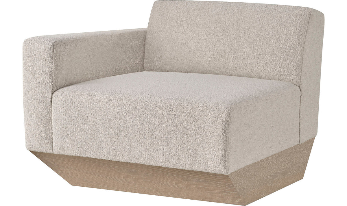 Teatro Left Arm Chair – Accent Chairs by Baker Furniture | Sutter & Vale