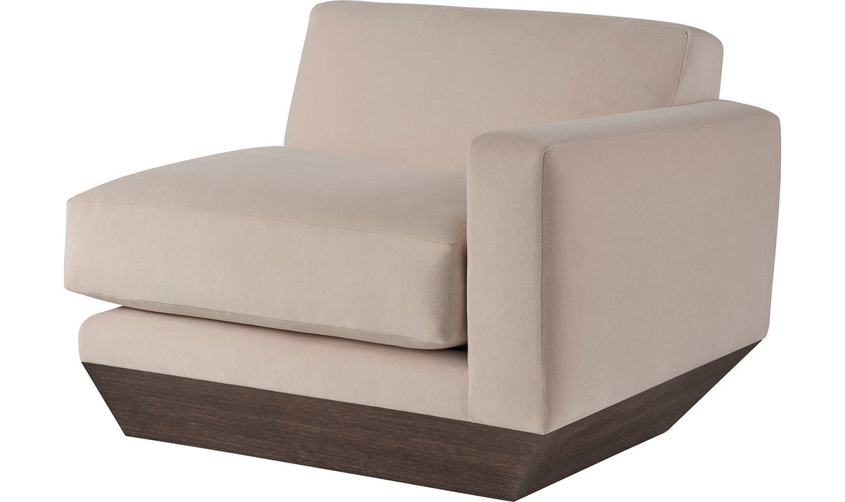 Teatro Right Arm Chair – Accent Chairs by Baker Furniture | Sutter & Vale