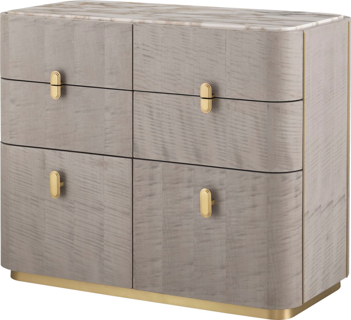 38" Wide 6 Drawer Credenza by Baker Furniture | Sutter & Vale