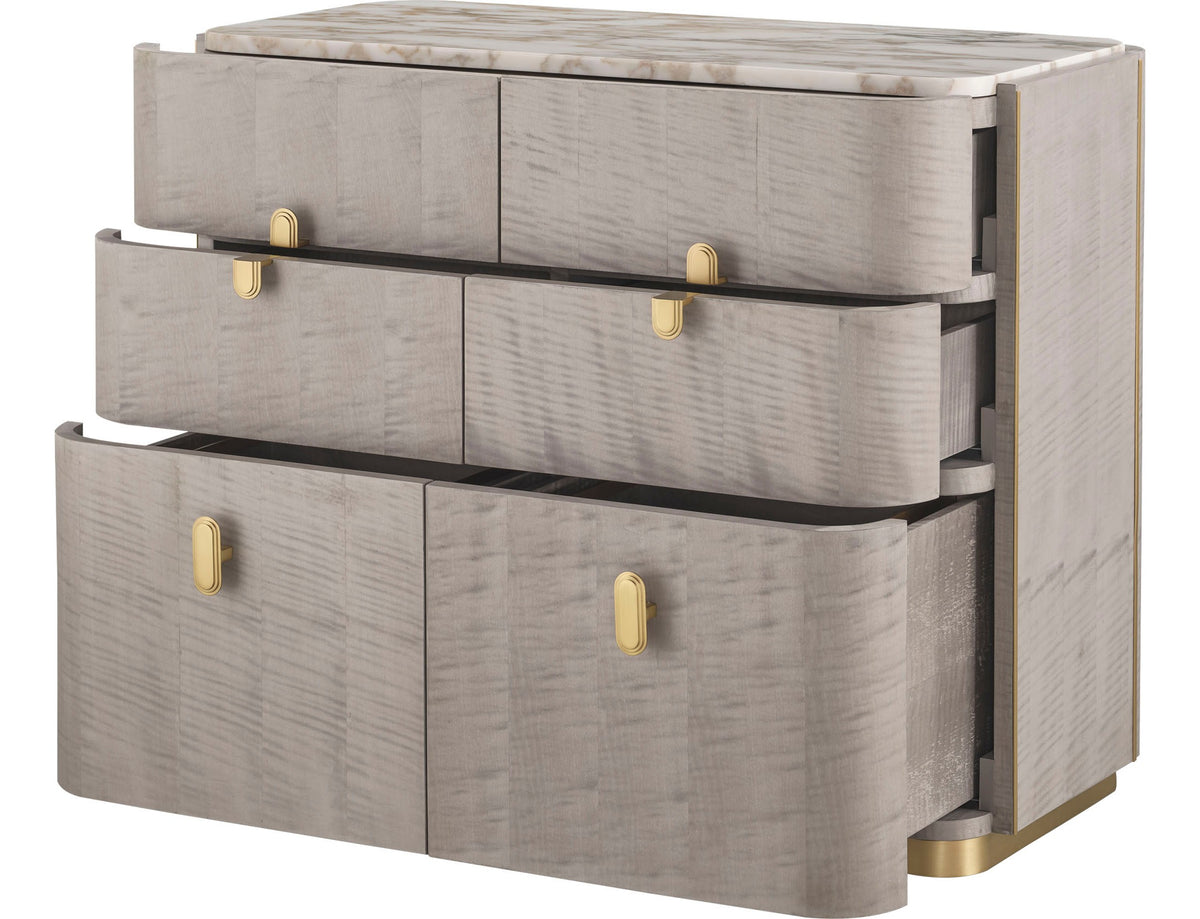 38" Wide 6 Drawer Credenza