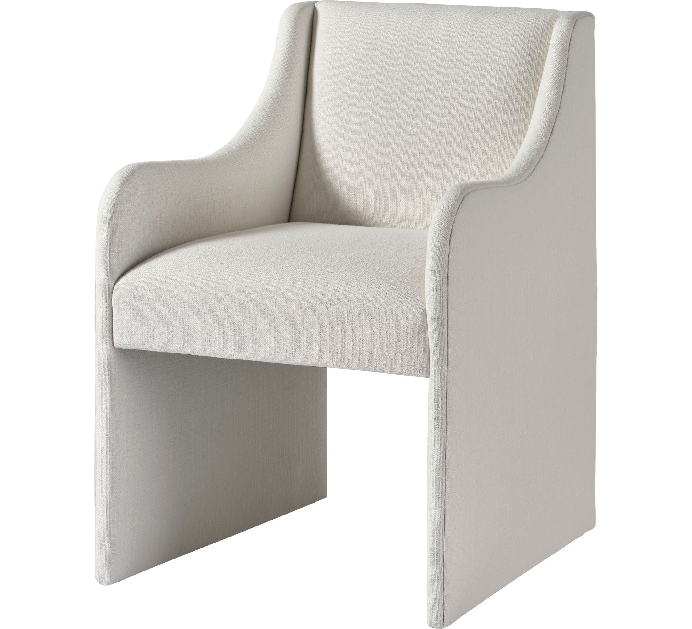 Maeve Chair - Ivory Faux Linen