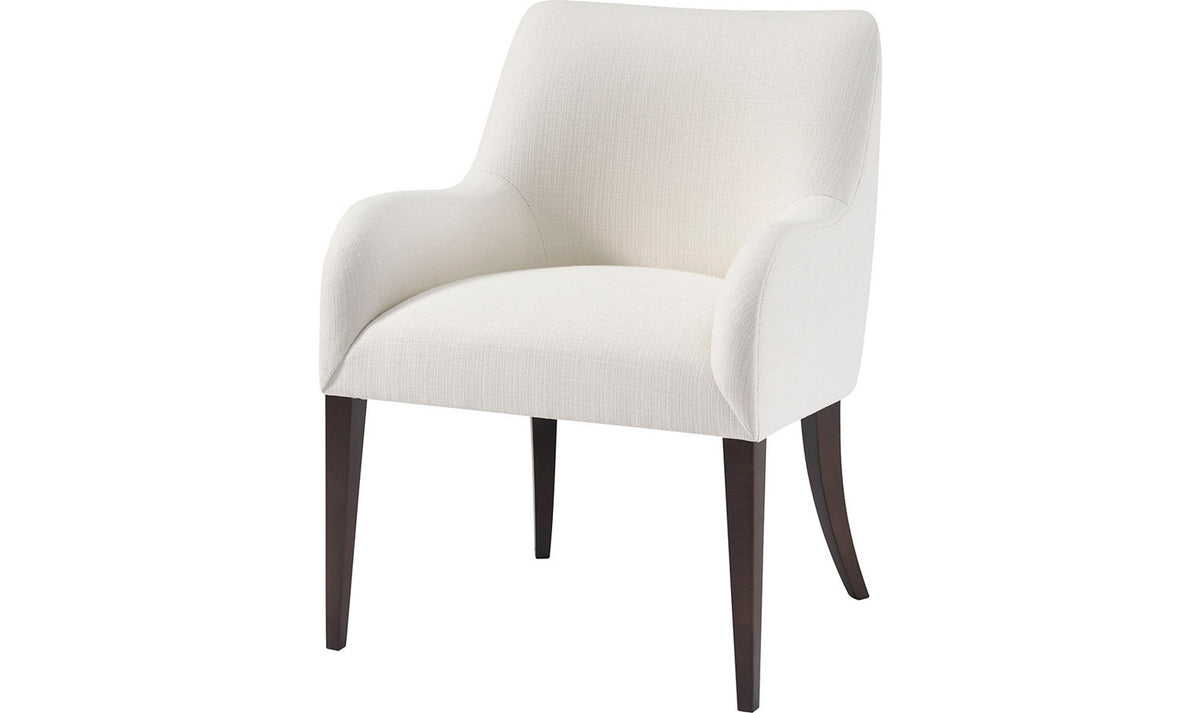 Kipton Arm Chair - Chocolate Mink – Accent Chairs by Baker Furniture | Sutter & Vale