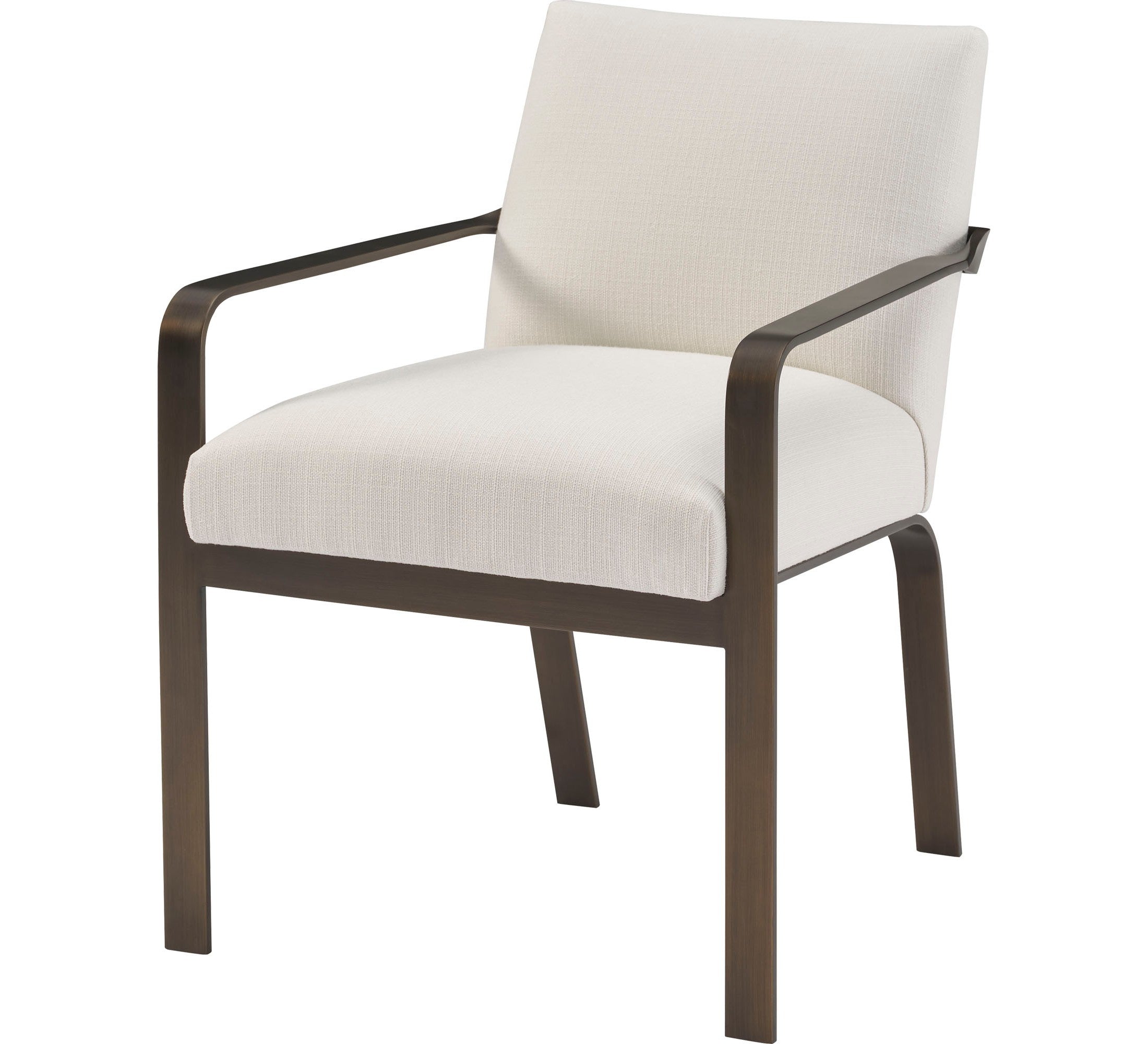 Ezra Arm Chair - Black Leather