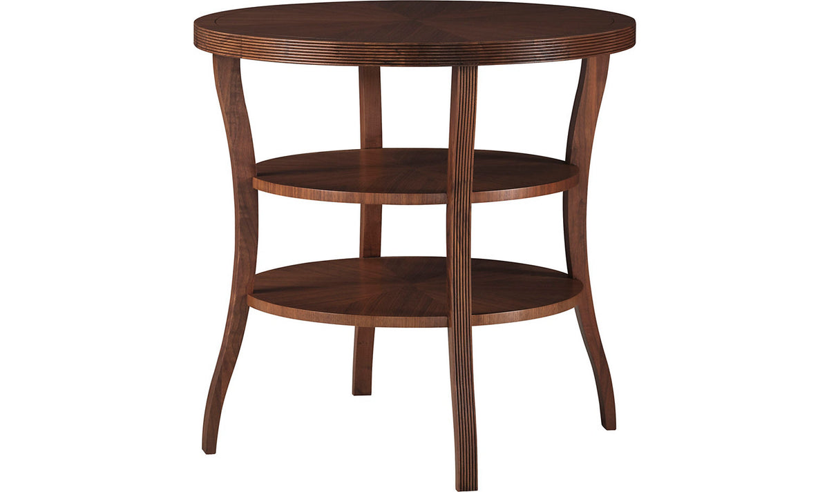 Round Tiered End Table – Side Tables by Baker Furniture | Sutter & Vale