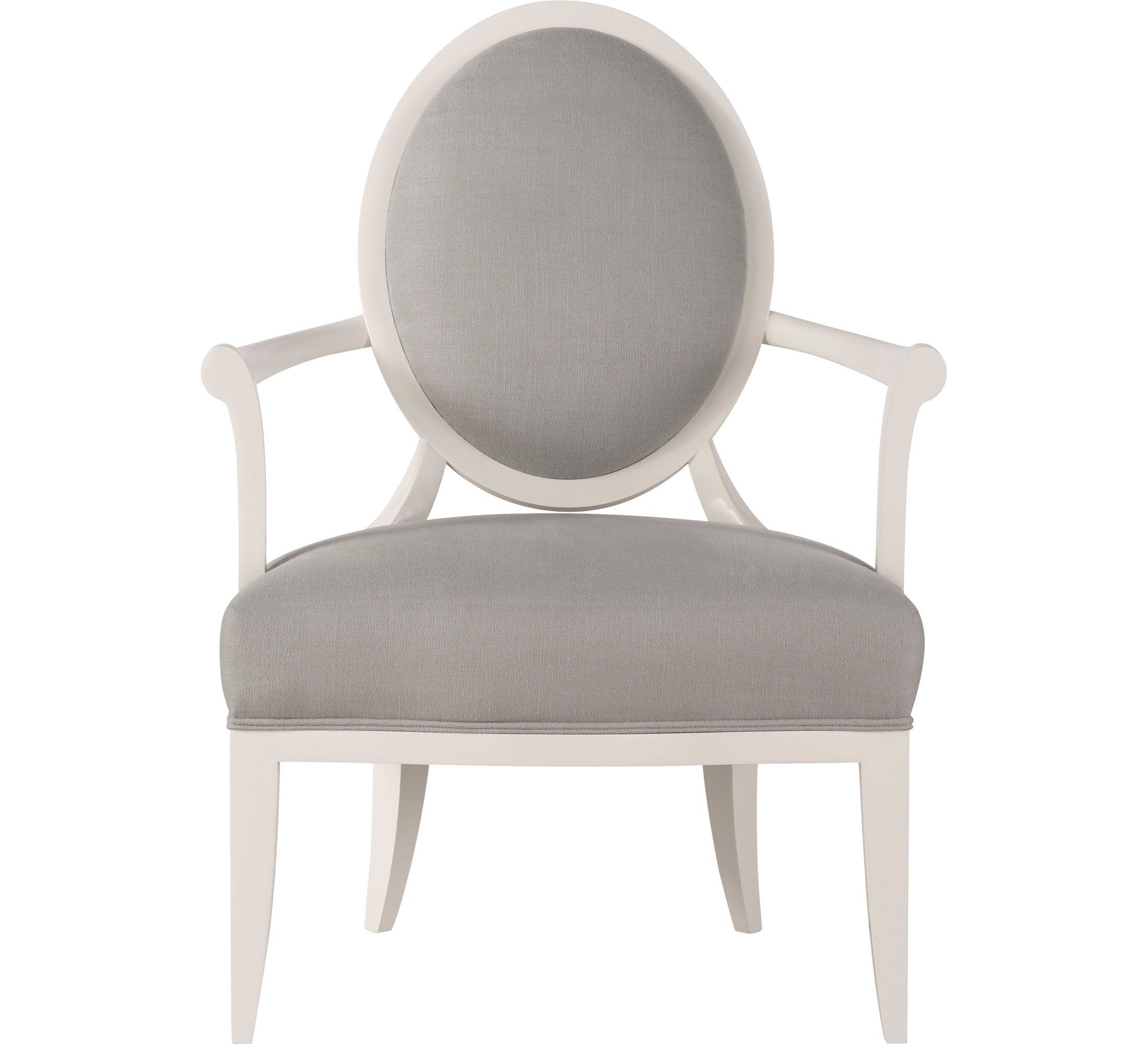 Oval X Back Lounge Chair