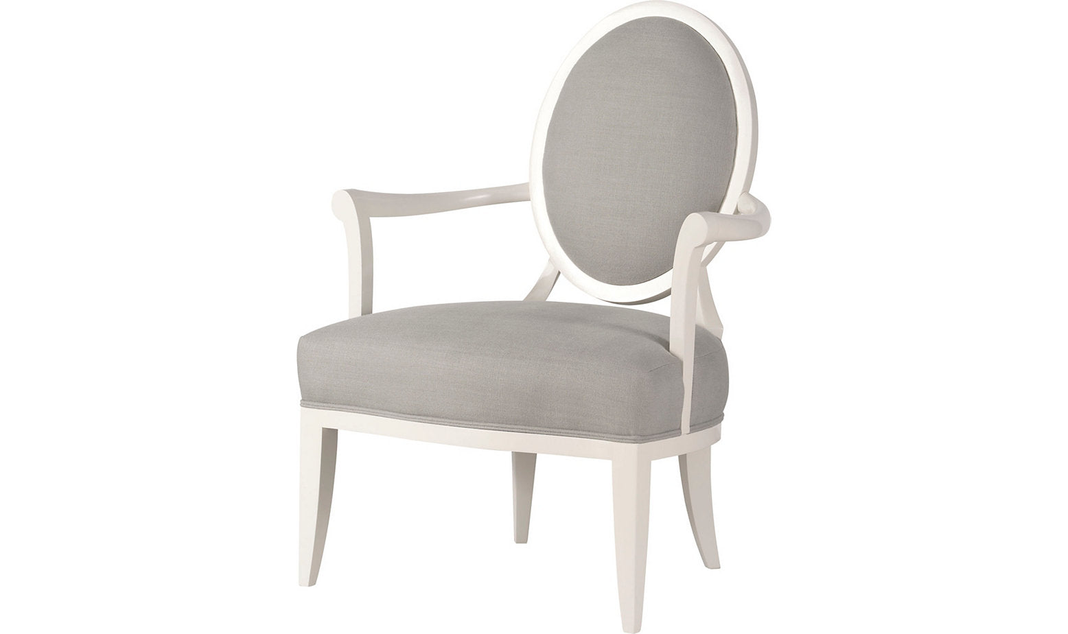 Oval X Back Lounge Chair – Accent Chairs by Baker Furniture | Sutter & Vale