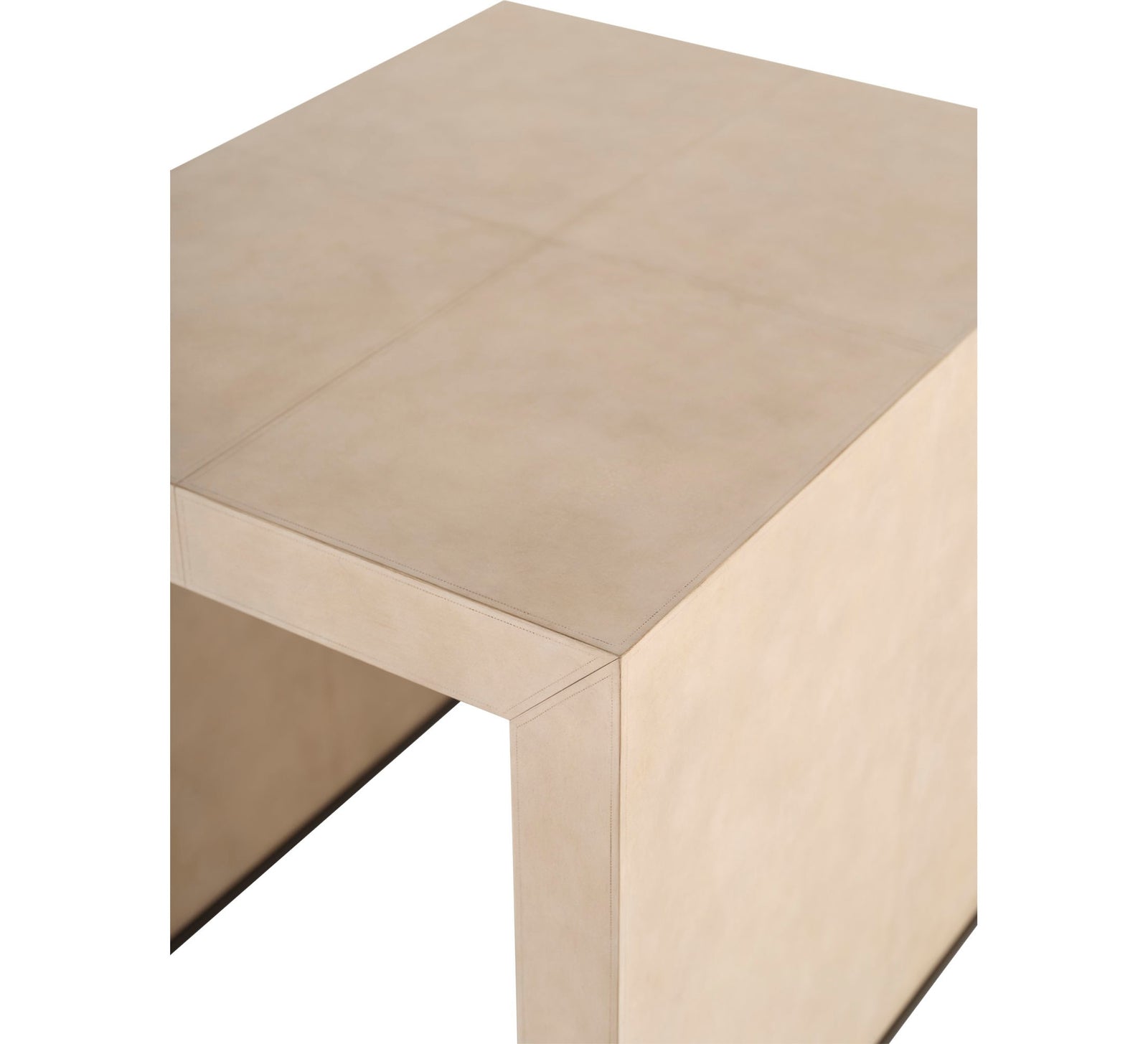 Painted Parchment Side Table