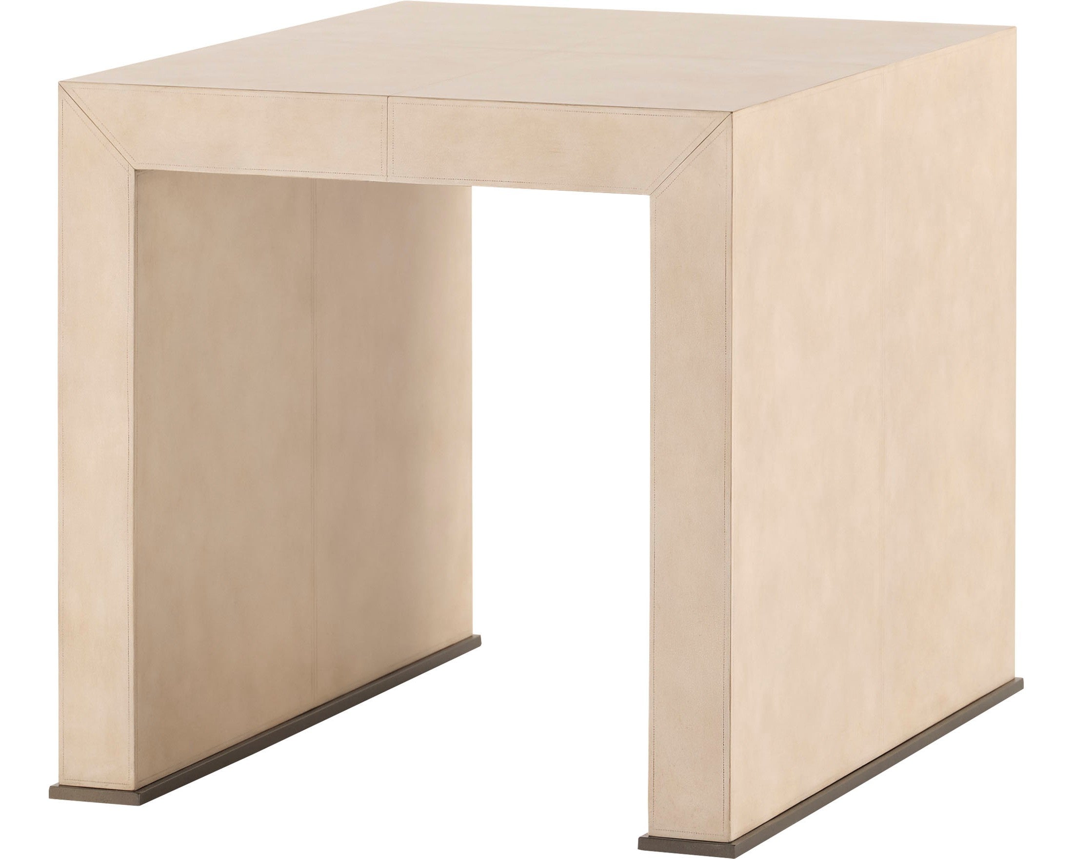 Painted Parchment Side Table
