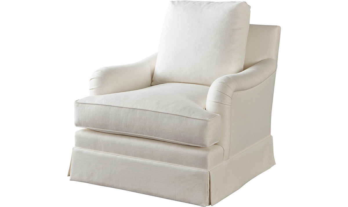 Bespoke Chair with Weltless Track Arm – Accent Chairs by Baker Furniture | Sutter & Vale