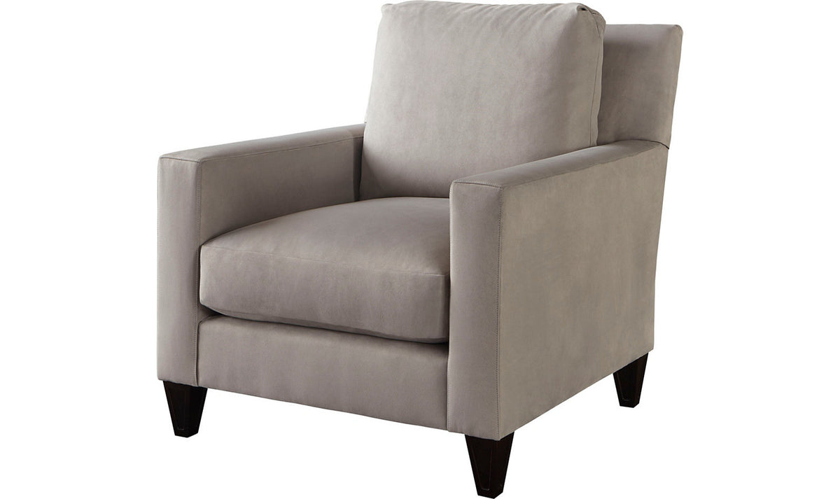 Bespoke Chair with Weltless Sock T Arm – Accent Chairs by Baker Furniture | Sutter & Vale