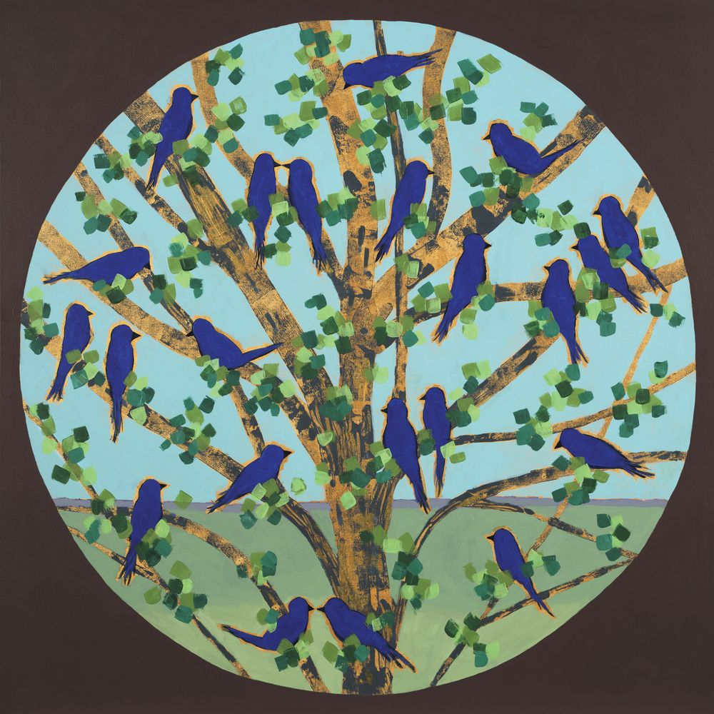 Harmony in Blue 1 artwork