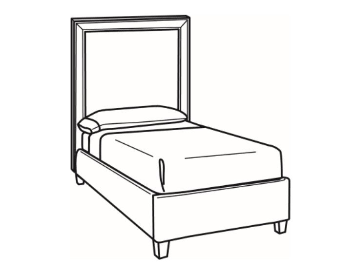 Keaton Tall Twin Bed
