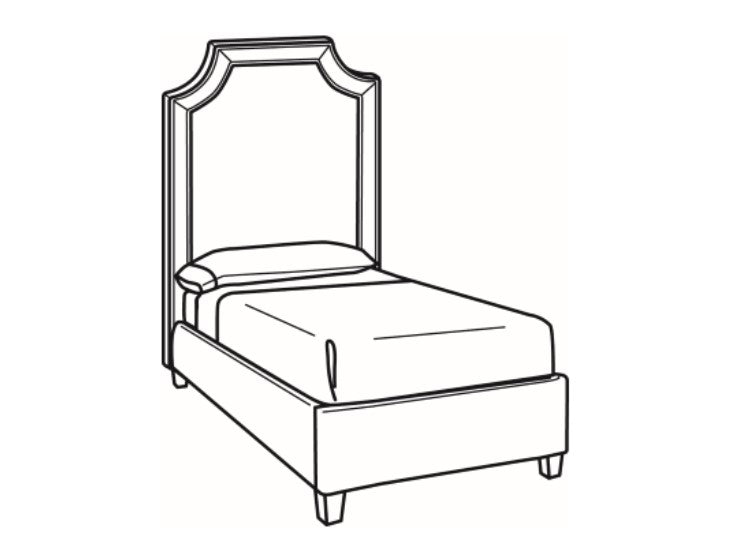 Carson Tall Twin Bed