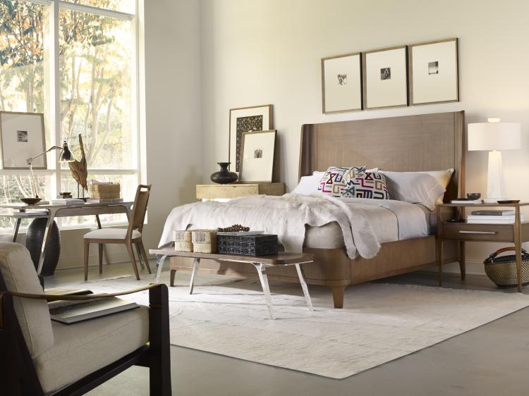 Bowery Place Bed - King 6/6 - Bowery Cerused – Beds by Century Furniture | Sutter & Vale