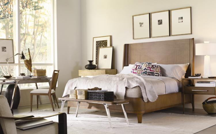 Bowery Place Bed - Queen 5/0 - Bowery Cerused – Wood Beds by Century Furniture | Sutter & Vale