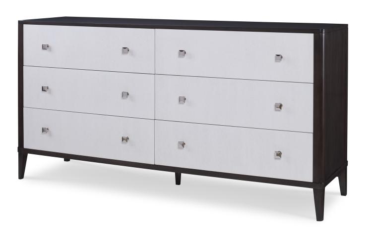 Aria Dresser - Brownstone/Oxford White – Dressers by Century Furniture | Sutter & Vale