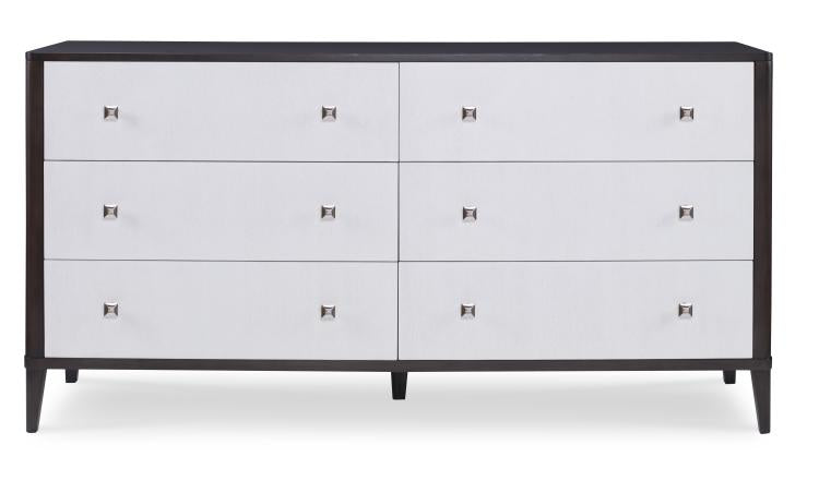 Aria Dresser - Brownstone/Oxford White – Dressers by Century Furniture | Sutter & Vale