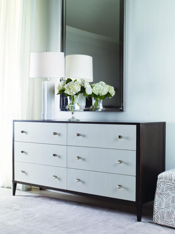 Aria Dresser - Brownstone/Oxford White – Dressers by Century Furniture | Sutter & Vale