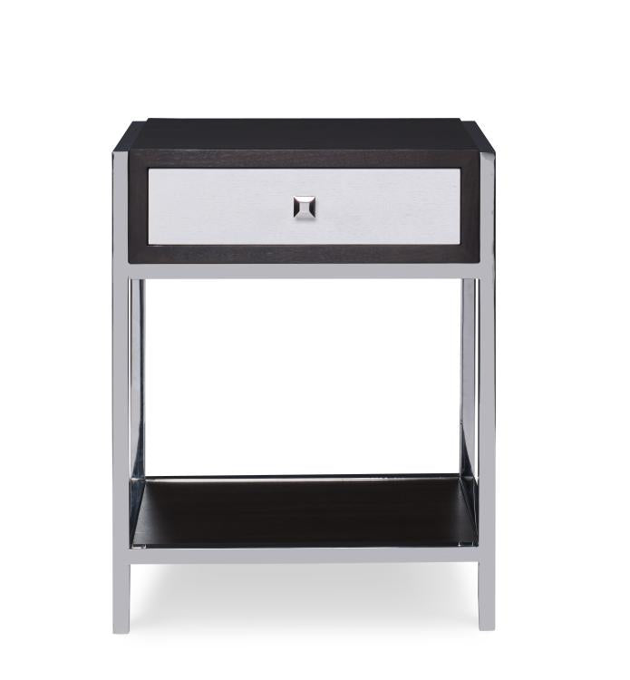Aria Nightstand - Brownstone/Oxford White – Nightstands by Century Furniture | Sutter & Vale