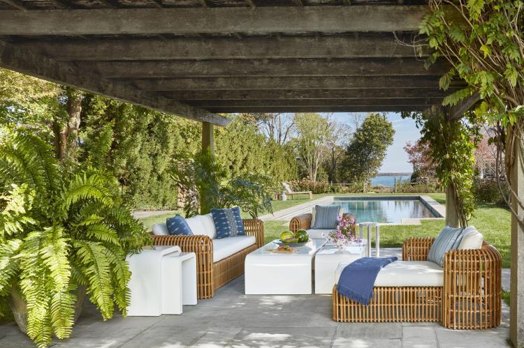 Mark Outdoor Small Cocktail Table – Coffee Tables by Century Furniture | Sutter & Vale