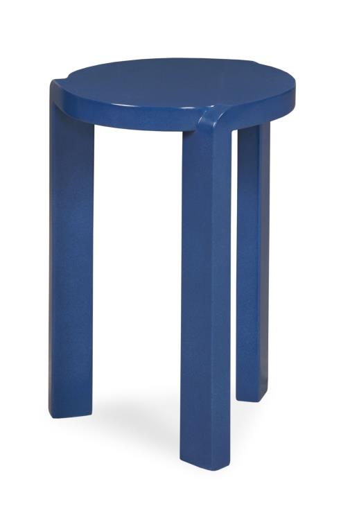 Margaux Outdoor Side Table - Blue – Side Tables by Century Furniture | Sutter & Vale
