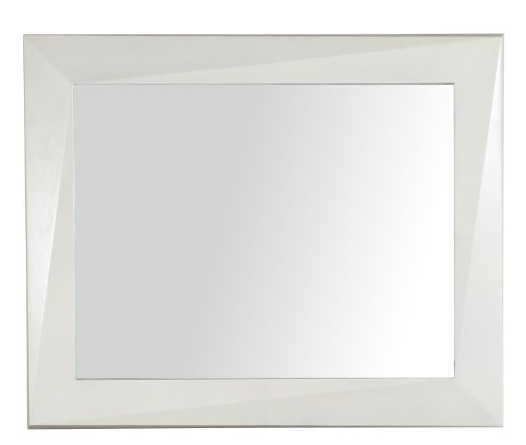 Faceted Mirror - Light Parchment – Mirrors by Century Furniture | Sutter & Vale