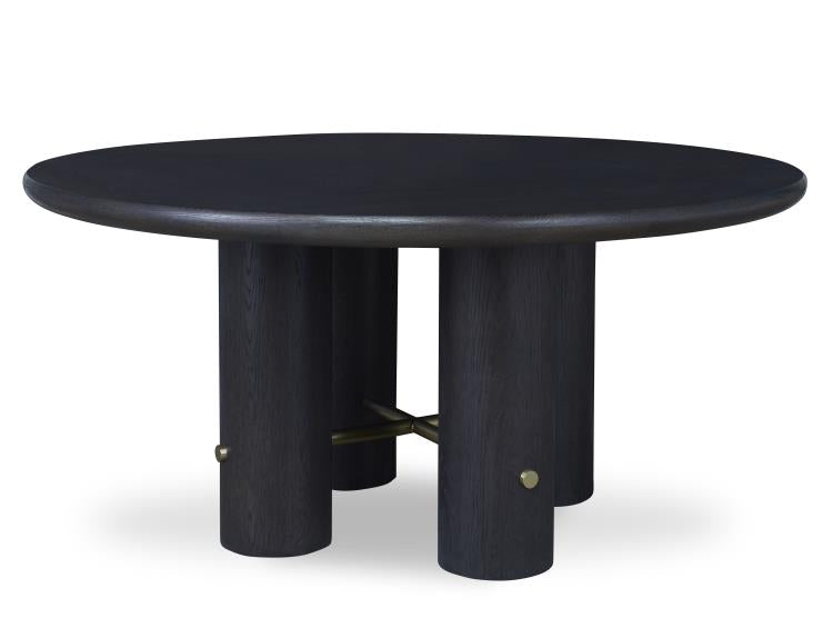 Cadence Round 64” Dining Table - Mocha – Round Dining Tables by Century Furniture | Sutter & Vale